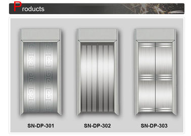 Asansör Parçaları için Ayna Craft Paslanmaz Çelik Boyalı Asansör Kapı Paneli