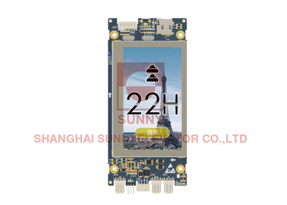 4,3 İnç LCD Ekran Asansör Polis Lop Desteği ArgB32-Bit Görüntü Formatı