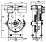 İki Yönlü Asansör Valisi Makinesi Opsiyonsuz Rope Tekerlek Çapı Ф240mm, Ф200mm
