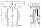 Etkili Asansör Güvenlik Parçaları Hız Sınırlayıcı Halat Ф6mm