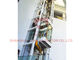 Dekoratif Ayna Altın Cam Asansör Gözlem Asansörü 630kg Yük