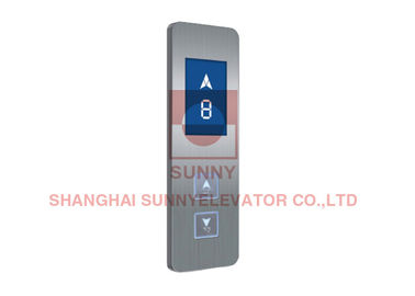Yolcu Asansörü için Saç Çizgisi Malzemesi LCD Asansör Polis Paneli 300 X 92 X 12mm