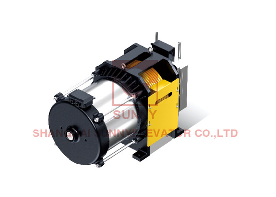 380V IP41 24 kutuplı vitessiz çekiş makinesi DC110v fren voltajı ile
