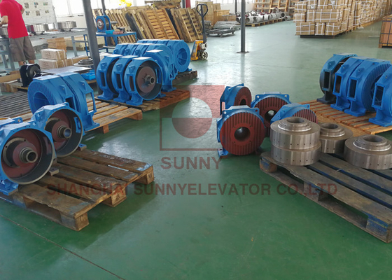 Kalıcı mıknatıslı eşzamanlı dişlisiz çekiş makinesi DC110V 2.6A