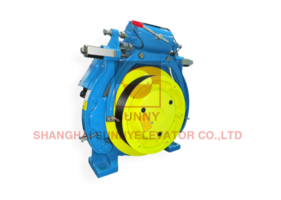 400 mm yün için dişlisiz çekiş makinesi 32 kutuplı blok fren DC110V fren voltajı 6300kg-1600kg Kapasite