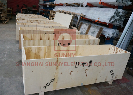 4 Panel Merkez Açma PM Kapı Operatörü Yolcu Asansörü Kapısı Bileşenleri için