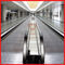 Havaalanı / Süpermarket için 12 Derece Kapalı Yürüyüş Yürüyen Merdiven 0.5m / s