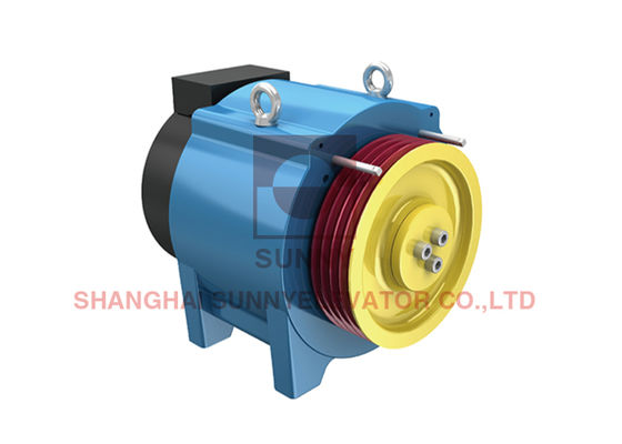 Dişlisiz Asansör Makinesi 320-450kg 0.4-1.0m/s Konut Asansör Sürücüsü