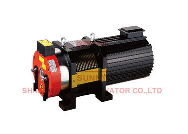 380V IP41 Kaldırma Parçaları Kasnak Ø240mm ile Dişlisiz Çekiş Makinesi Motoru