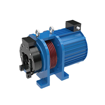 450-630KG yük asansör çekiş makinesi 0.5-1.75m/s Hız ve 380V Voltaj