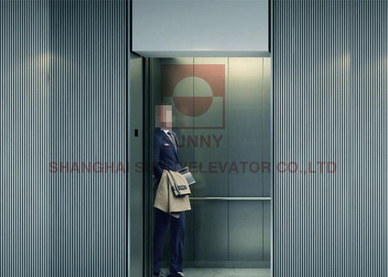 Park Yönlendirme Sistemli Yolcu Makinesi Dairesiz Yüksek Hızlı Asansör