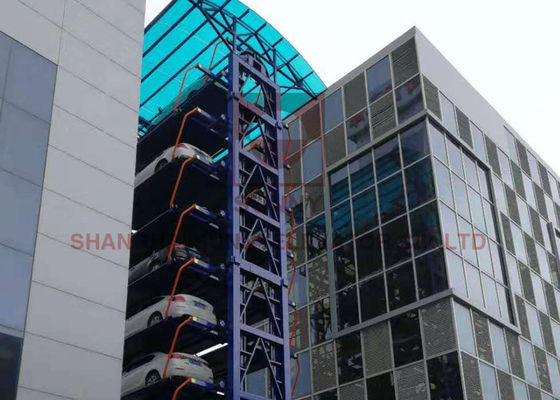 Otomatik Kapılı Düşük Gürültülü Dikey Kaldırma 380V Garaj Park Asansörü