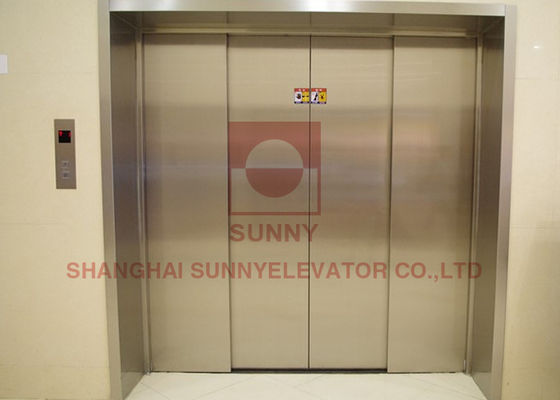 Endüstriyel kullanım için küçük makine odası kargo asansörü 5000 kg yük 1.0m/s Hız ve 50m yolculuk